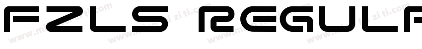 FZLS Regular字体转换